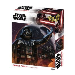 Prime 3D Puzle Lenticular 3D Star Wars Darth Vader y la Estrella de la Muerte 500 Piezas