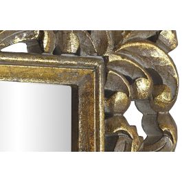DKD Home Decor Espejo Chic Dorado 180 x 60 cm de Mango y Cristal