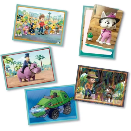 Panini Álbum Paw Patrol Mission Jungle con 184 pegatinas