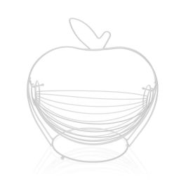 Frutero Versa Blanco Manzana Acero (24,5 x 29,5 x 30 cm) Frutero Versa Blanco Manzana Acero (24,5 x 29,5 x 30 cm) Precio: 13.50000025. SKU: S3410509