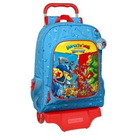 Mochila Escolar con Ruedas SuperThings Rescue force 32 x 42 x 14 cm Azul Precio: 33.68999975. SKU: B13S97427K