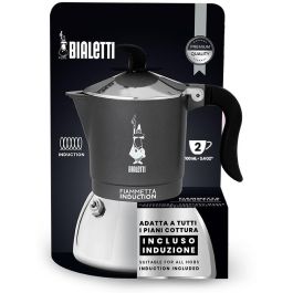 Bialetti Fiammetta 2TZ Cafetera Moka Inducción Gris