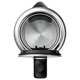 WMF 0413130011 Hervidor de Agua, 1.6L, 2400W, Acero Inoxidable, Indicador de Nivel de Agua, Protección Contra Sobrecalentamiento, Sin Cables