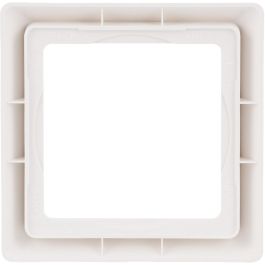 Busch-Jaeger 2CKA001730A0191 Marco para Exteriores, 1 compartimento, Protección contra Agua, IP44, Blanco Alpino