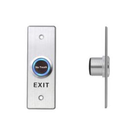 CQR Botón de Salida con Sensor Sin Contacto Architrave de Aluminio, Alcance 120mm, 2 LEDs, Montaje Empotrado/Superficie Precio: 34.95000058. SKU: B1H7XTBF2S