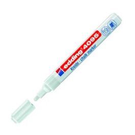Edding Marcador de Tiza Líquida 4095 Borrable Blanco, para Ventanas y Pizarras, Punta Redonda 2-3mm (10 Unidades) (10 Unidades) Precio: 29.49999965. SKU: S8421302