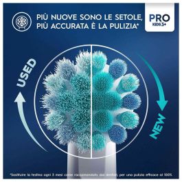 Cabezal de Recambio Oral-B EB10 4 FFS FROZEN II Morado (4 Unidades)