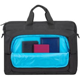 Rivacase 7531 Maletín Alpendorf para Portátil 15.6"-16" negro, Poliéster, Tirante de Hombro, Resistente al Agua