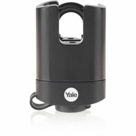 Yale Candado de Seguridad Máxima 52mm, Acero Laminado con Protección Termoplástica, Grillete Endurecido, Para Exteriores, 3 Llaves Precio: 30.79000001. SKU: B1F5PH6ZDV