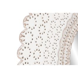 DKD Home Decor Espejo de Pared Indio Blanco Natural 120x120 cm y 2.5 cm Profundidad - Fabricado en MDF y Cristal Precio: 265.98999966. SKU: S3043144