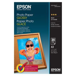Epson Papel Photo Glossy A3 20 hojas 200 grs Precio: 27.59000013. SKU: B15AW32AD7