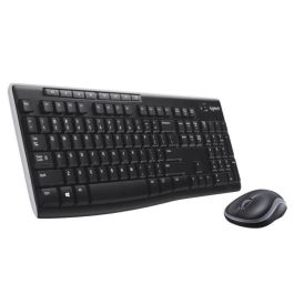 Logitech Teclado y Mouse Inalámbricos Mk270, Alcance 10m, Duración Batería 36/12 Meses, 8 Teclas Acceso Directo Precio: 41.94999941. SKU: S7134001