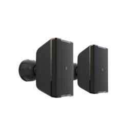 LD Systems Integration Serie Dqor (LDDQOR3B) 3" Two-Way Passive Indoor/Outdoor Installation Loudspeaker 8 Ohm, Black (Pair) Warranty 5 Years (Pu3)