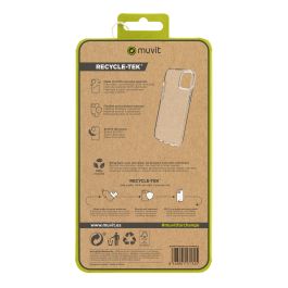Muvit Funda Recycletek para Apple iPhone 15 - Material Reciclado, Protección Ambiental Muvit Funda Recycletek para Apple iPhone 15 - Material Reciclado, Protección Ambiental
