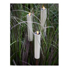 Lumineo Vela Solar Efecto Llama Ø4 x 90 cm