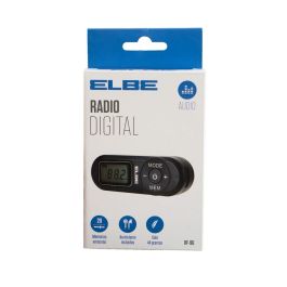 Radio Portátil Digital ELBE RF96 Negro FM Precio: 11.68999997. SKU: S7602498