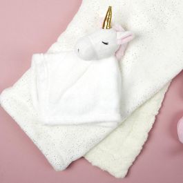 Tom et Zoe Manta Y Peluche Doudou Unicornio para Bebé 100x75 cm