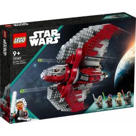 LEGO 75362 Star Wars Lanzadera T-6 de Ahsoka Tano, Barco lanzador de pernos, 4 personajes