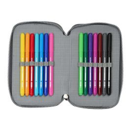 Portatodo Real Madrid C.F. Gris 12.5 x 19.5 x 4 cm 29 Piezas