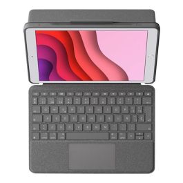 Funda para iPad + Teclado Logitech Combo Touch Gris Qwerty Español Precio: 201.50000046. SKU: B14R6QPSWR