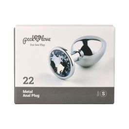 Plug Anal Pick&Love Nº 22 Plateado (7,6 cm)