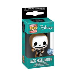FUNKO Llavero Pocket POP Disney Pesadilla Antes de Navidad Jack Skellington Gingerbread Exclusive