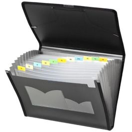 Carchivo Clasificador Acordeón Dune 13 Dptos Folio C-Goma Pp Rígido Acanalado Negro Precio: 5.68999959. SKU: B18YH5ZVCL