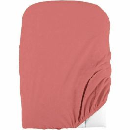 Domiva Juego de 2 Fundas para Cambiador 50 x 75 cm Esponja Polialgodón Blanco/Terracota