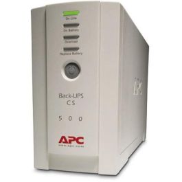 APC BK500EI Back-UPS 500VA 300W Torre UPS En espera (Fuera de línea) para protección de energía