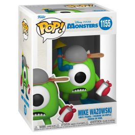 FUNKO Figura POP! Disney Monsters Inc. Mike con Manoplas 20th Anniversary Vinilo 9cm