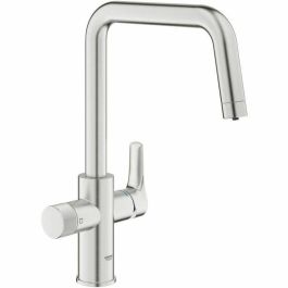 Grifo con filtro de cocina - Supersteel - Filtración de agua - Caño alto en forma de U - Rotación 150° - GROHE Blue Pure Start - 30595DC0 Precio: 243.68999974. SKU: B1H3XSCL3K