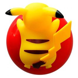 Teknofun Despertador Digital con Lámpara LED Pikachu Pokémon - Reloj, Fecha, Hora, Temperatura, Radio FM, Diseño Pokeball Teknofun Despertador Digital con Lámpara LED Pikachu Pokémon - Reloj, Fecha, Hora, Temperatura, Radio FM, Diseño Pokeball
