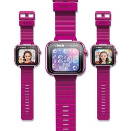 Vtech Kidizoom Smartwatch Max Reloj Interactivo Frambuesa Pantalla Táctil Fotos Selfies Videos Juegos Dimensiones 5,4x22,4x1,7 cm