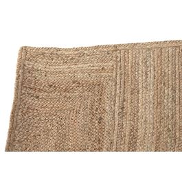 DKD Home Decor Alfombra Boho de Yute Natural Antideslizante 230 x 160 cm