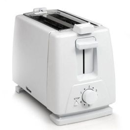Tristar BR-1009 Tostadora 650W, 2 Ranuras, 6 Ajustes de Tostado, Rejilla Calientabollos, Función Descongelación/Calentamiento, Blanco