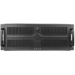Chieftec UNC-409S-B-OP Estante 4U Negro para Rack ATX/Micro ATX con USB 3.2 y Soporte 2.5/3.5"