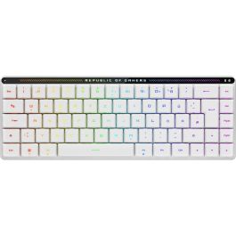 ASUS ROG Falchion RX LP Swiss Teclado Gaming Inalámbrico y Alámbrico Óptico 65% Retroiluminación RGB Blanco