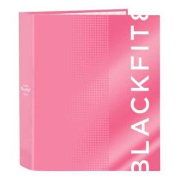 Carpeta de anillas BlackFit8 Glow up Rosa A4 27 x 33 x 6 cm Carpeta de anillas BlackFit8 Glow up Rosa A4 27 x 33 x 6 cm