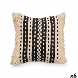 Cojín GiftDecor 4737 Negro Beige 45 x 15 x 45 cm (6 Unidades) Precio: 78.90000052. SKU: B1CNLRAEP7