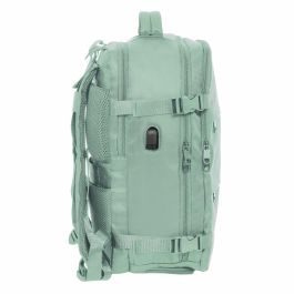 Safta Mochila Viaje Cabina Portátil 15,6'' Verde Pastel 440x290x190 mm