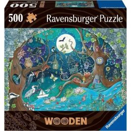 Puzzle de madera 500 piezas Bosque fantástico Puzzle de madera 500 piezas Bosque fantástico