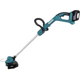 Makita DUR193Z Cortabordes a Batería de Hilo de Nailon 18V, Empuñadura en U, 26 cm Ancho de Corte, 7800 RPM