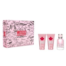Dsquared Wood eau de toilette 50 ml + gel de baño 50 ml + locion corporal perfumada 50 ml Precio: 44.5000006. SKU: B16M9FNJQW