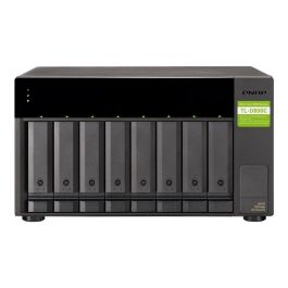Almacenamiento en Red Qnap TL-D800C Negro Negro/Gris Almacenamiento en Red Qnap TL-D800C Negro Negro/Gris