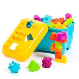 Caja bloques y puzzles blandos con 15 piezas. Caja bloques y puzzles blandos con 15 piezas.