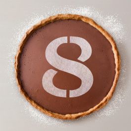 Algon Plantilla Tarta Cumpleaños N-8 Grande 25 x 25 cm (36 Unidades)