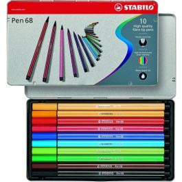 Rotulador Fibra Stabilo Pen 68 Caja Metalica De 10 Rotulador Fibra Stabilo Pen 68 Caja Metalica De 10 Precio: 14.49999991. SKU: B15KEWA6XF