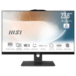 MSI Modern AM242P 12M-1241ES Intel® Core™ i7 i7-1255U 60,5 cm (23.8") 1920 x 1080 Pixeles PC todo en uno 16 GB DDR4-SDRAM 512 GB SSD FreeDOS Wi-Fi 6E (802.11ax) Negro