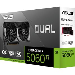 ASUS GeForce RTX 5060 Ti RTX5060TI-O16G Tarjeta Gráfica 16 GB GDDR7 PCI Express 5.0