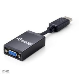 Equip Adaptador de DisplayPort a VGA Macho a Hembra, Soporta hasta 1920x1200 y Full HD, Carcasa de Aluminio Duradera, 15cm Precio: 10.95000027. SKU: B1BNRJXZ65